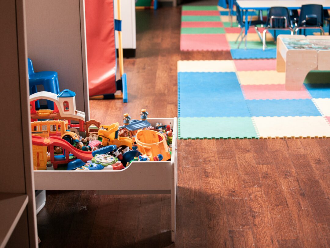 playroom cleaning help