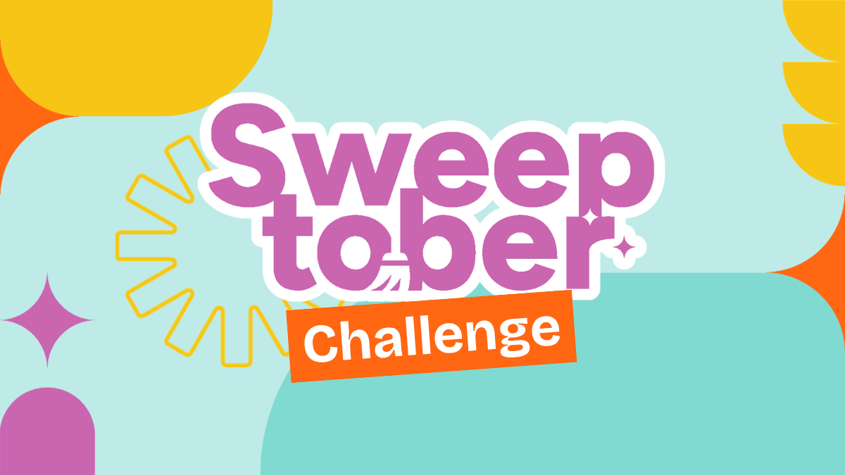 Join the Sweeptober challenge and keep the good going